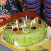 Milči narozeninový dort