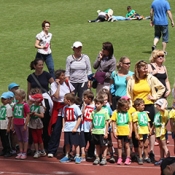 Nástup všech sportovců.