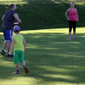 Frisbee mě hodně bavilo.
