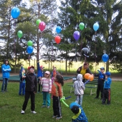 Vypouštění balonků