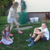 Nesinka nás všechny hlídala